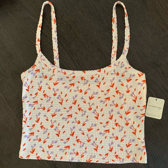 Free People intimately one of the girls crop cami - Picture 2 of 6